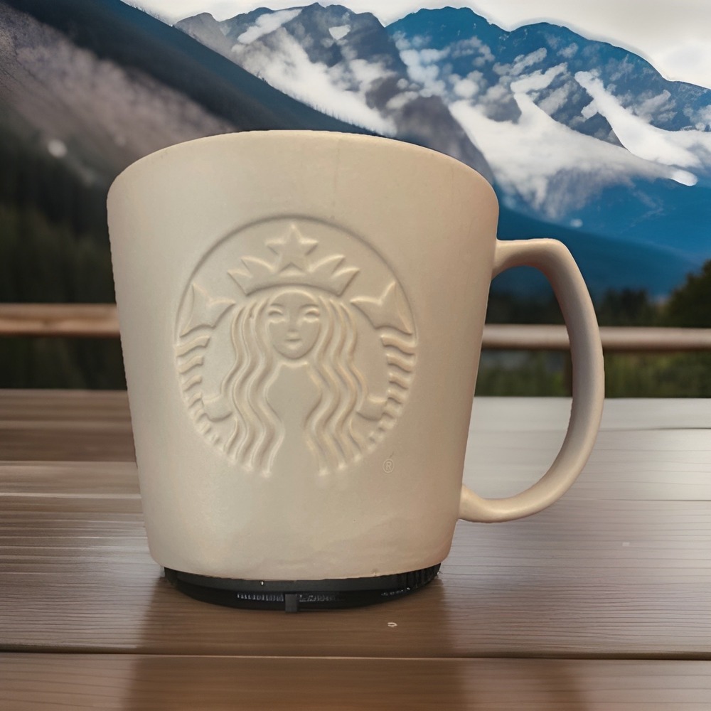 STARBUCKS 2020 Embossed SIREN Mermaid TALL Blue/GREY 12 OZ Coffee/Tea MUG Cup